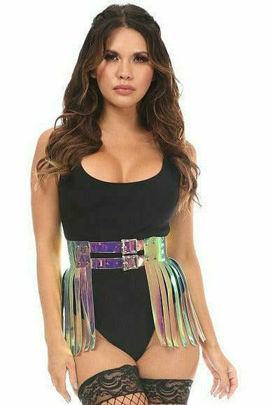 Holo Fringe Skirt