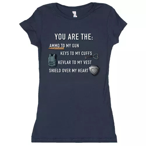Women's Cotton Tee You Are The Ammo