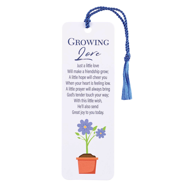 Tassel Bookmark Growing Love