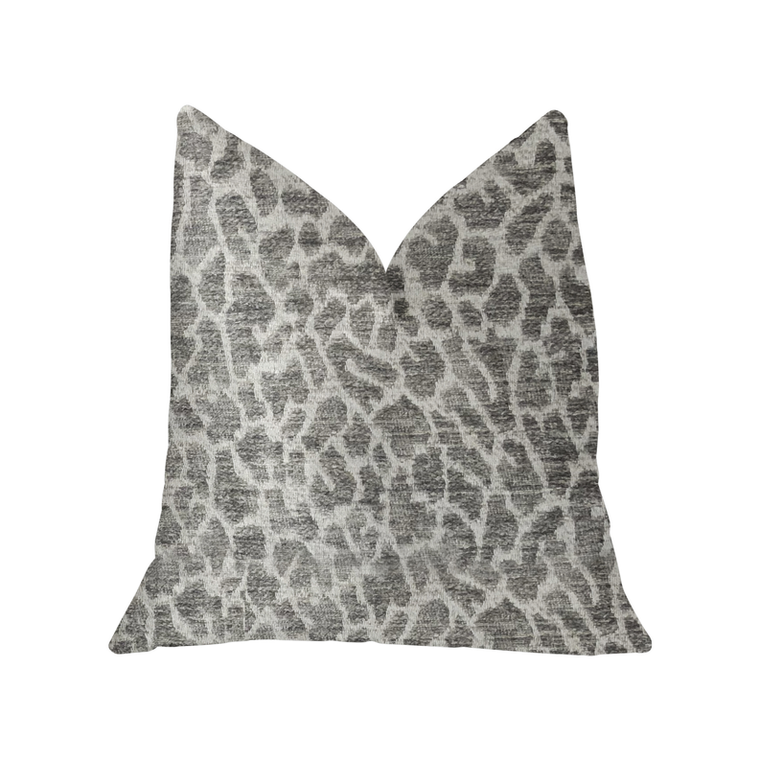 Plutus Lafayette Light Green and Beige Luxury Throw Pillow