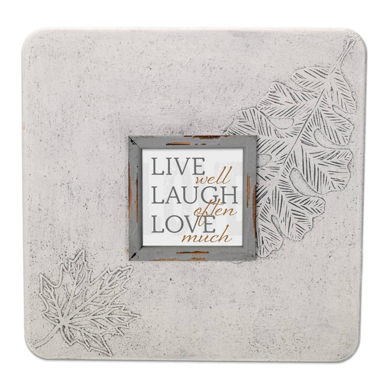 Live Well, Laugh Often Photo Frame