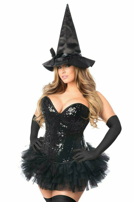 Top Drawer Sexy Witch Corset Costume