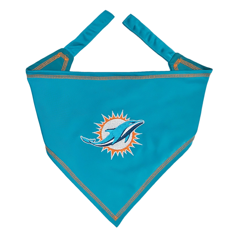 Miami Dolphins Tie Around Bandana - 849790210738