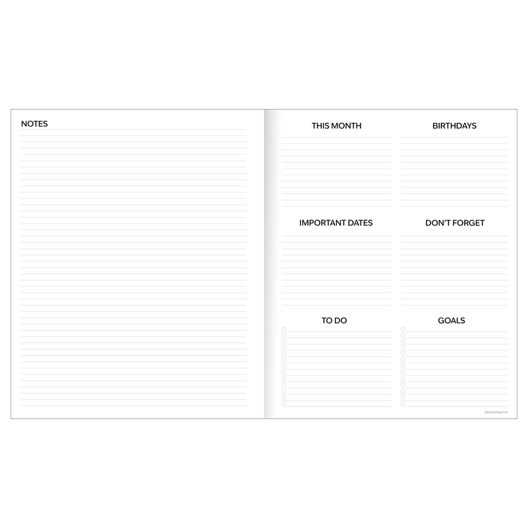 July 2026 - June 2027 Lucky Leopard Monthly Planner - 619344386871