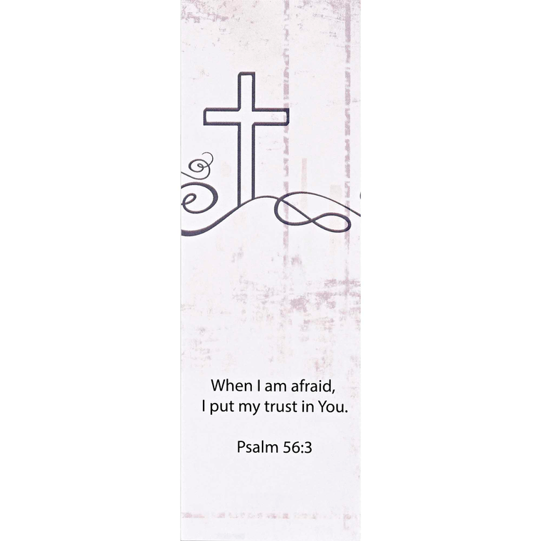 Packaged Bookmarks Faith Over Fear Cross - 603799689441
