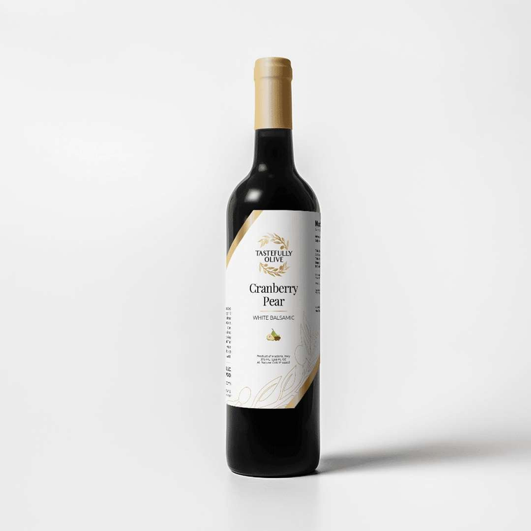 Cranberry Pear White Balsamic Vinegar (12 Units Per Case) - 688201383971