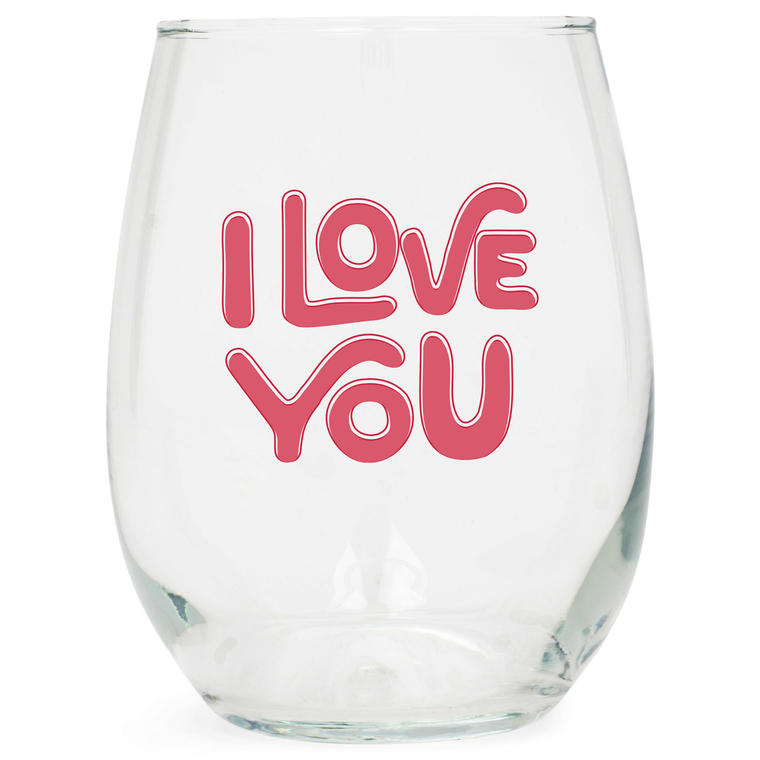 Wine Glass I Love You  - 603799760010