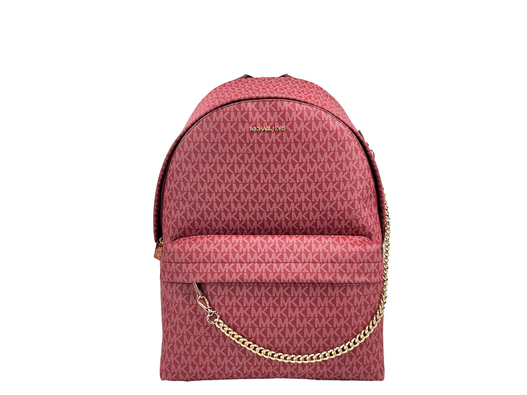 Michael Kors Slater Chain PVC Backpack Bookbag - 197853807655