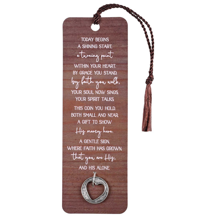 Tassel Coin Bookmark Begin A Shining