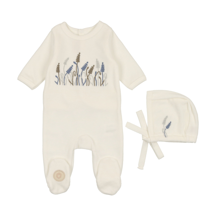 Leaves and Love Footie & Hat Set - 738019484602