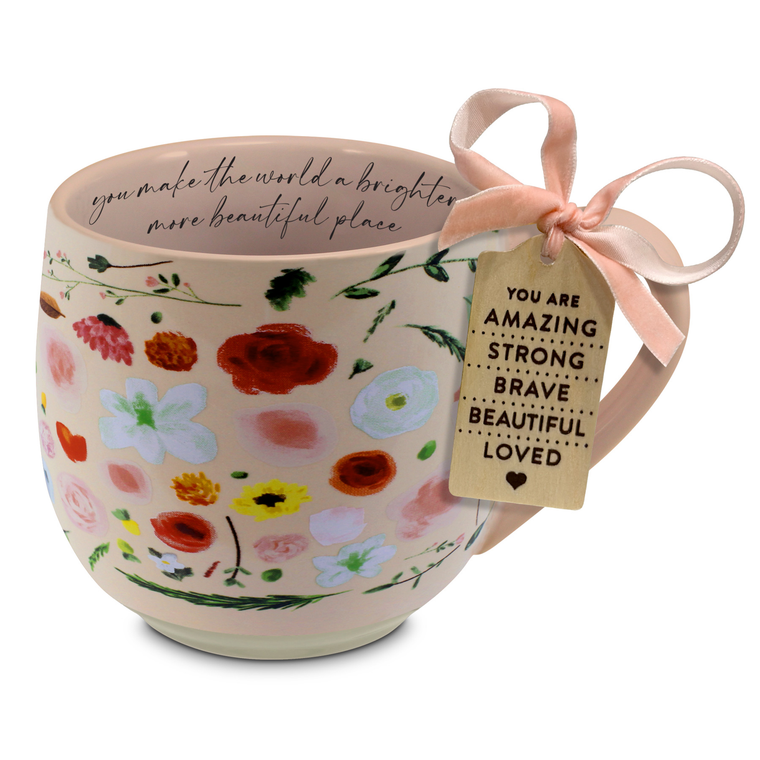 Mug Blooming Joy You Make The World  - 667665580157