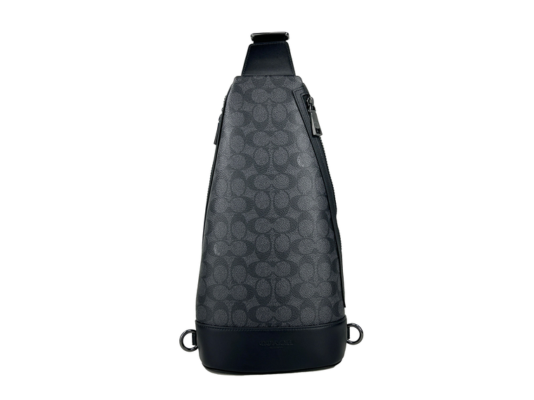 Coach Dominic Leather Sling Pack Backpack Bag - 196395665334