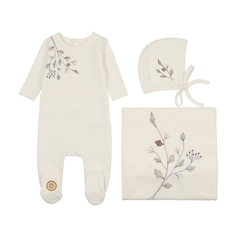 Budding Blossoms Layette Set, Boys - 738019491433