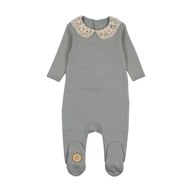 Collar and Crochet Footie - 738019492836