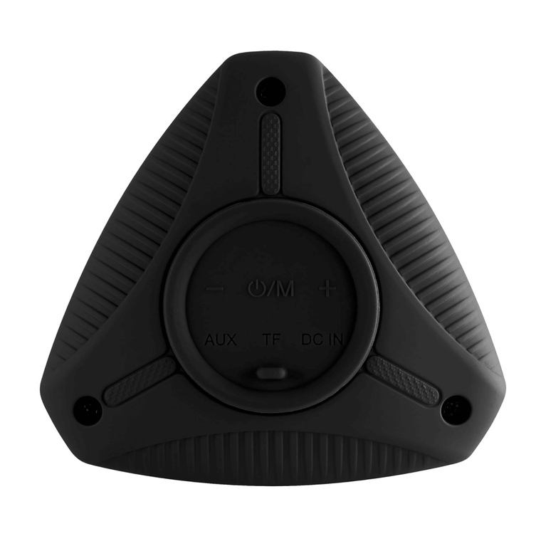 Supersonic IPX6 Water-Resistant Portable BT Speaker with True Wireless Technology  - 639131814509