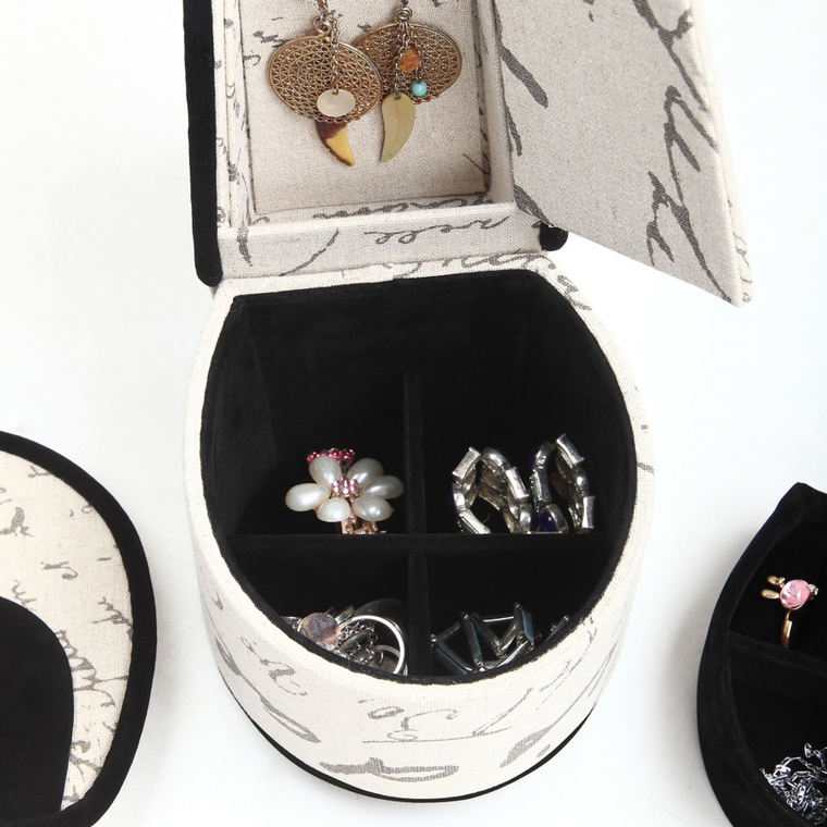 Script Postcard High Heel Jewelry Box - 880016617603