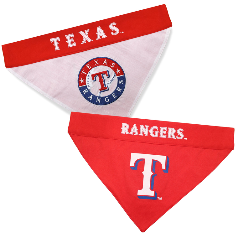 Texas Rangers Reversible Bandana - 849790081314