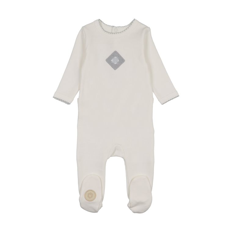 Geo-Floral Footie - 735525893249