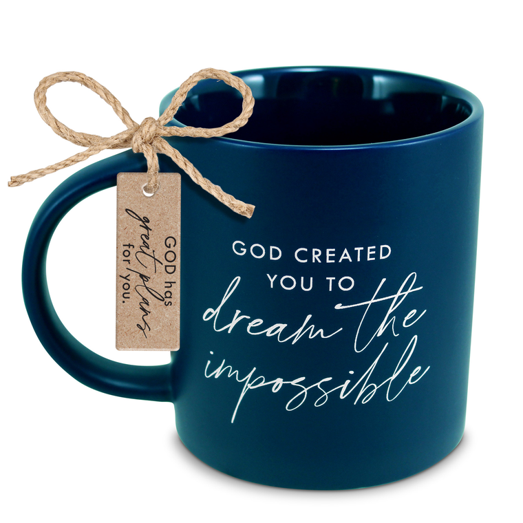 Mug God Blue Created You To Dream  - 667665184881