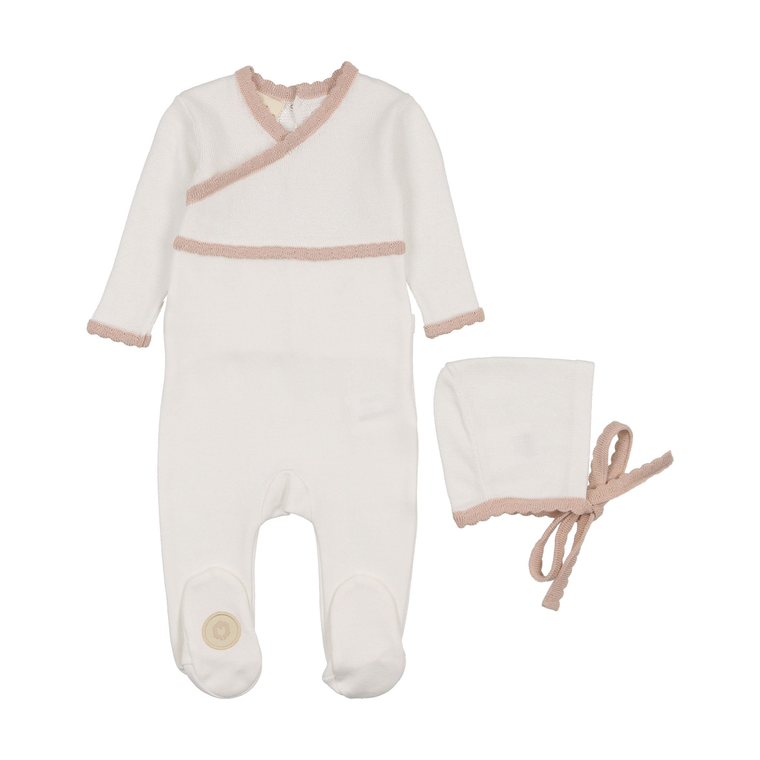 Classic Wrap Footie & Hat Set - 735525891436