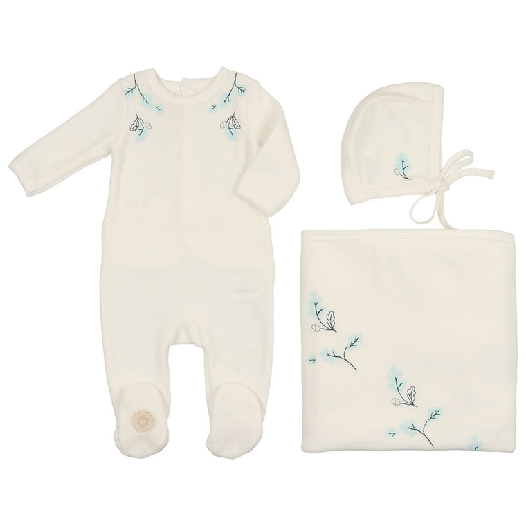 Hanging Leaves Layette Set, Boys - 738019502740