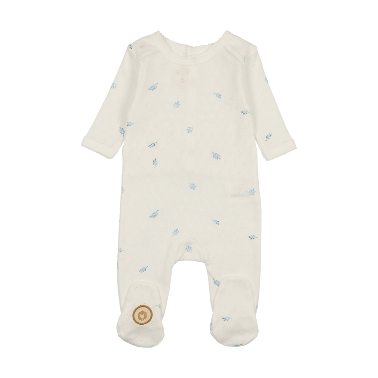 Pointelle Posies Footie - 738019496667