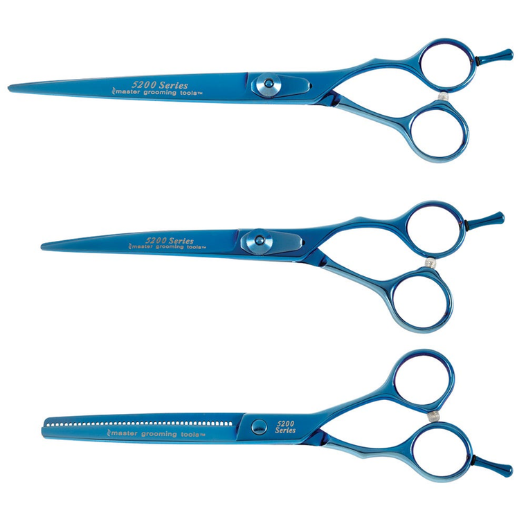 MGT 5200 Blue Titanium Shear Kit 3pc - 721343055396