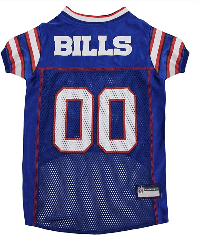 Buffalo Bills Pet Striped Jersey - 849790113510