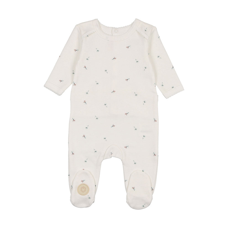 Plush Print Girls' Footie - 684963657879