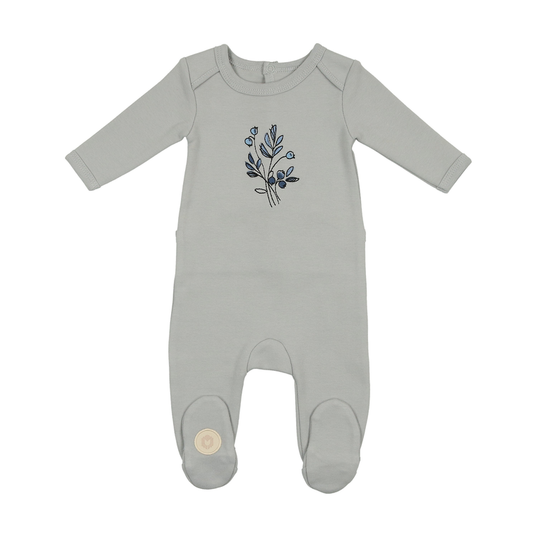 Flower Sketch Footie - 738019501347