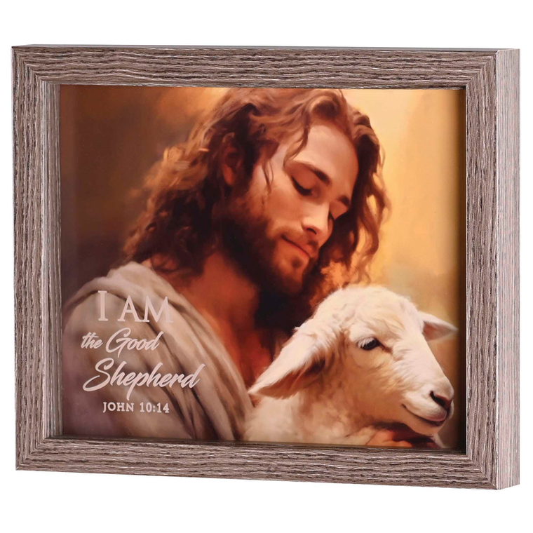 Framed Wall Art I Am The Good Shepherd