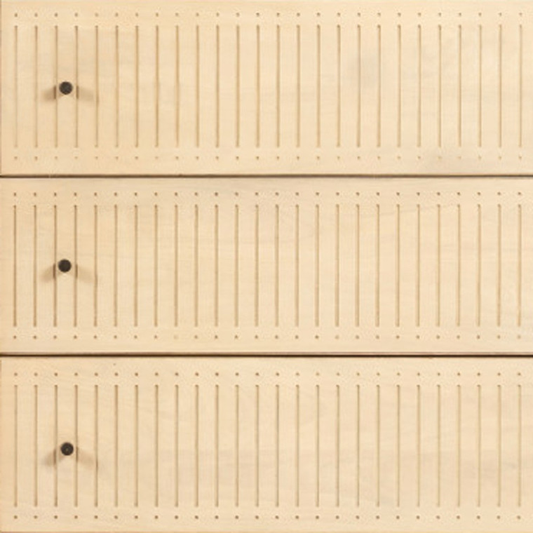 68" Natural Solid Wood Six Drawer Dresser