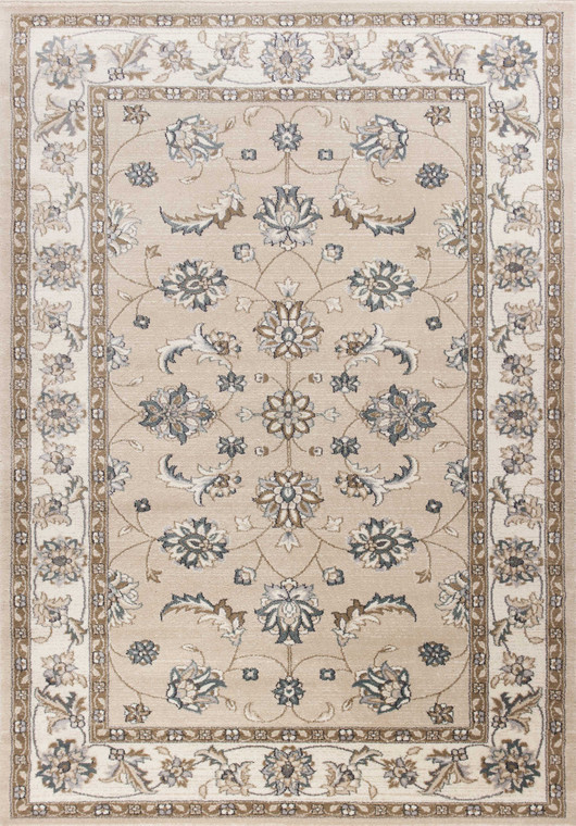 9' x 12' Polypropylene Beige or Ivory Area Rug - 4512822787640