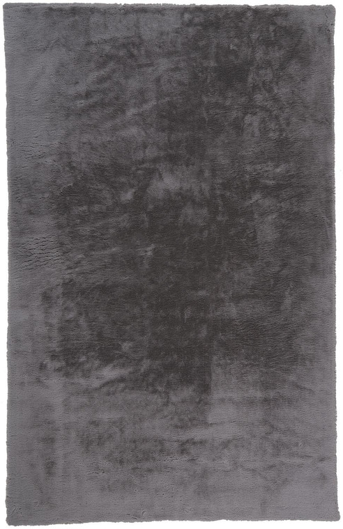4' X 6' Taupe And Gray Shag Area Rug - 606114134299