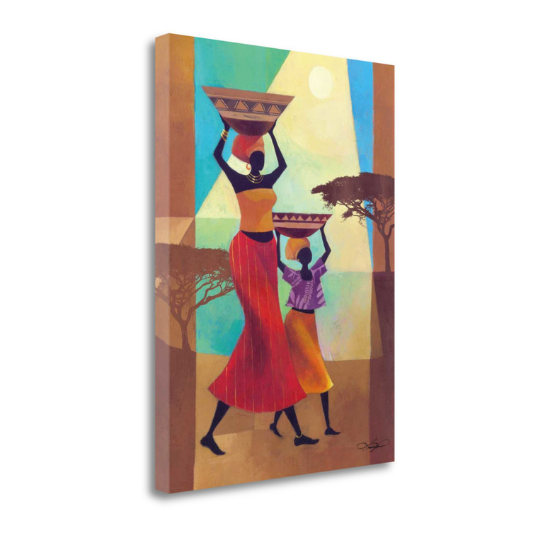 Mothers Helper 1 Wrapped Canvas Print Living Room Wall Art - 606114184355