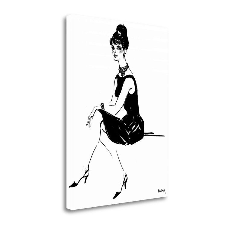 Ivy 1 Wrapped Canvas Print Living Room Wall Art - 606114204046