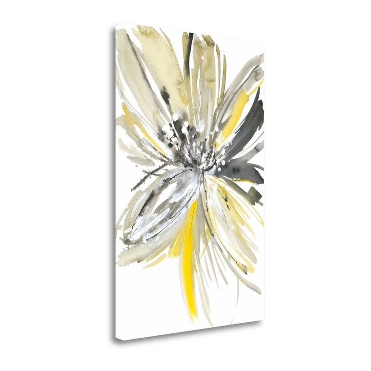 A Sunny Bloom 1 Wrapped Canvas Print Living Room Wall Art - 606114256137