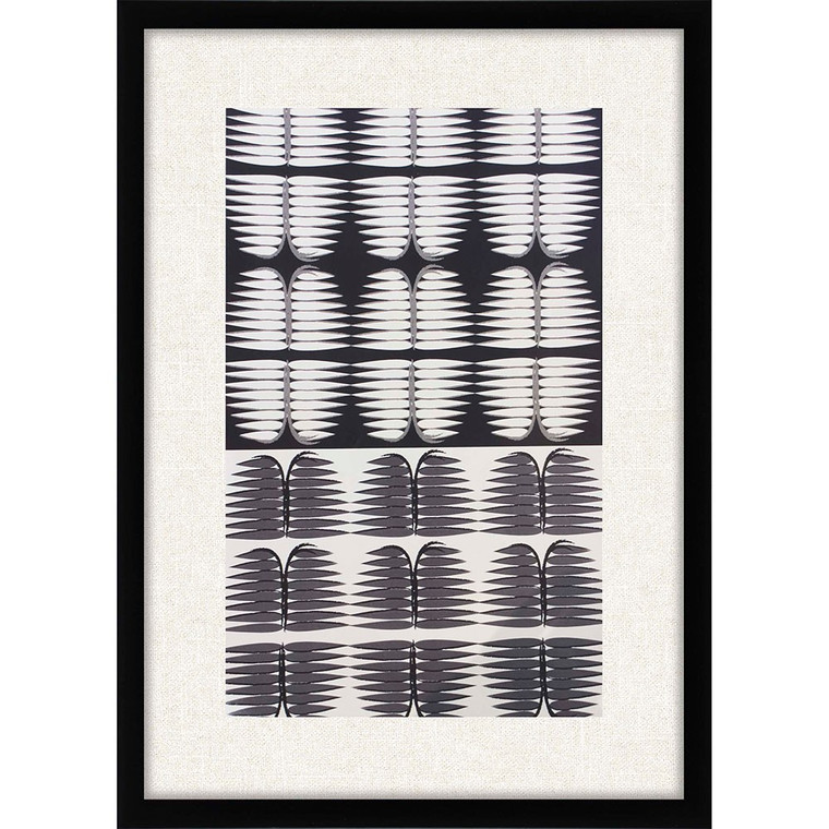 Counterpoint Framed Art Black Picture Frame Print Wall Art - 606114162704