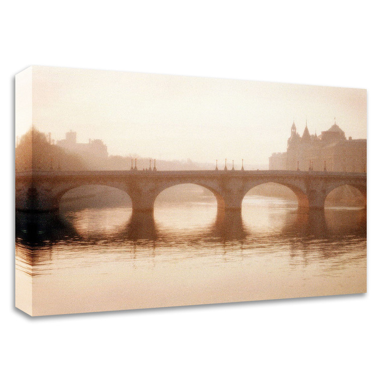 "Pont Neuf, Paris" Wrapped Canvas Print Wall Art - 606114527862