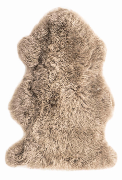 2' x 3' Latte New Zealand Natural Sheepskin Rug - 4512822886589