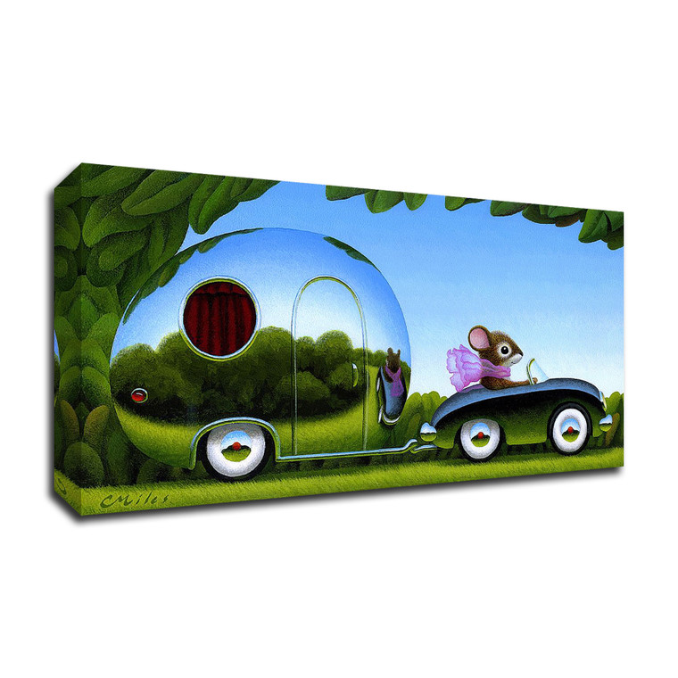 Touring Wrapped Canvas Print Wall Art - 606114485353