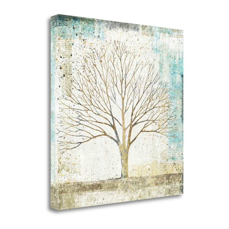 Solitary Tree Collage 1 Wrapped Canvas Print Living Room Wall Art - 606114445371