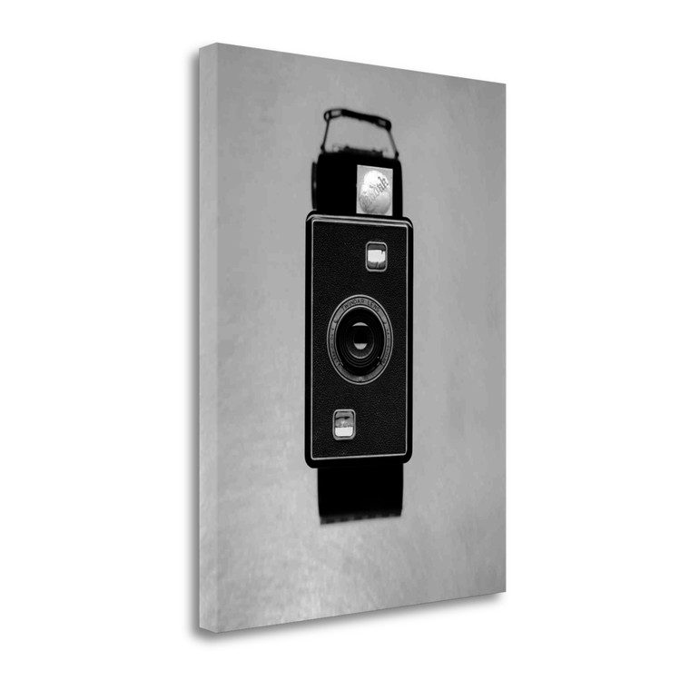 Retro Point And Shoot 12 Wrapped Canvas Print Wall Art - 606114289173