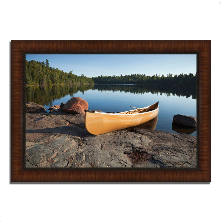 Invitation To Relax 13 Brown Picture Frame Print Wall Art - 606114234906