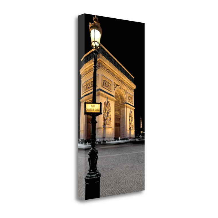 Paris Nights I Wrapped Canvas Print Wall Art - 606114251927