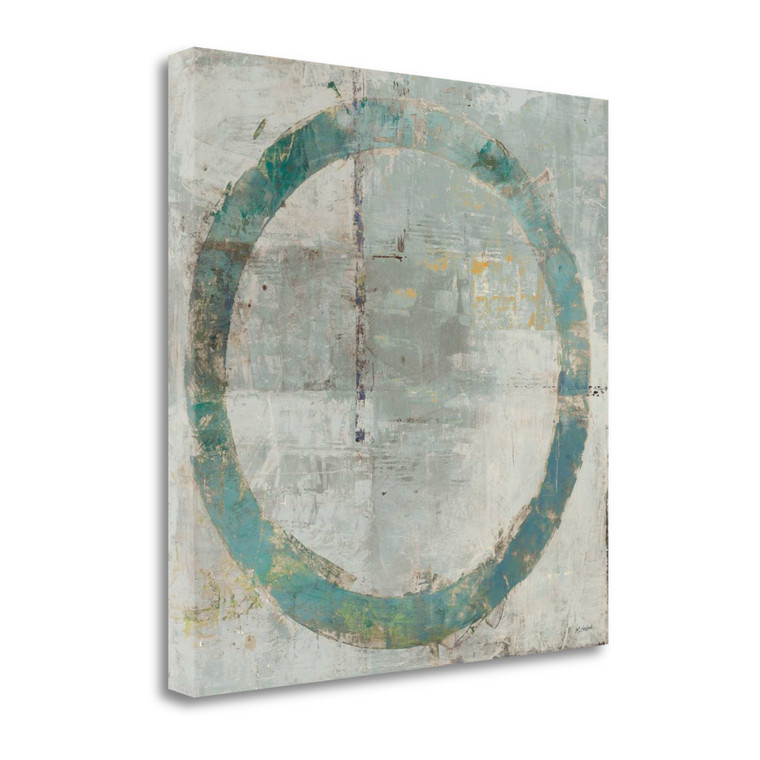 Renew Square I Wrapped Canvas Print Living Room Wall Art - 606114435426