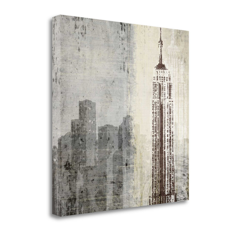 Edifice Ii Wrapped Canvas Print Wall Art - 606114250494