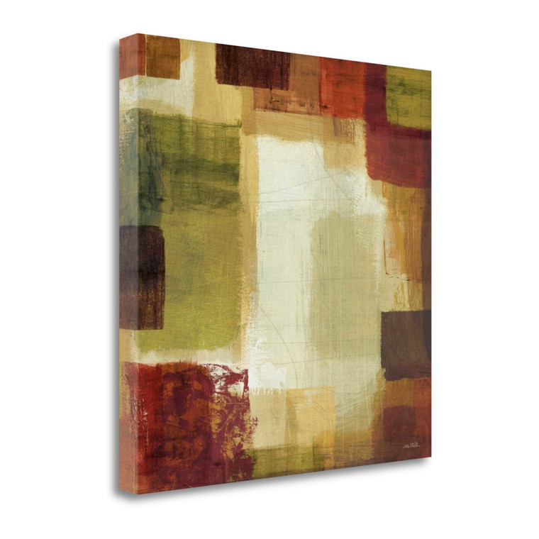 Earth And Fire II Wrapped Canvas Print Living Room Wall Art - 606114650997