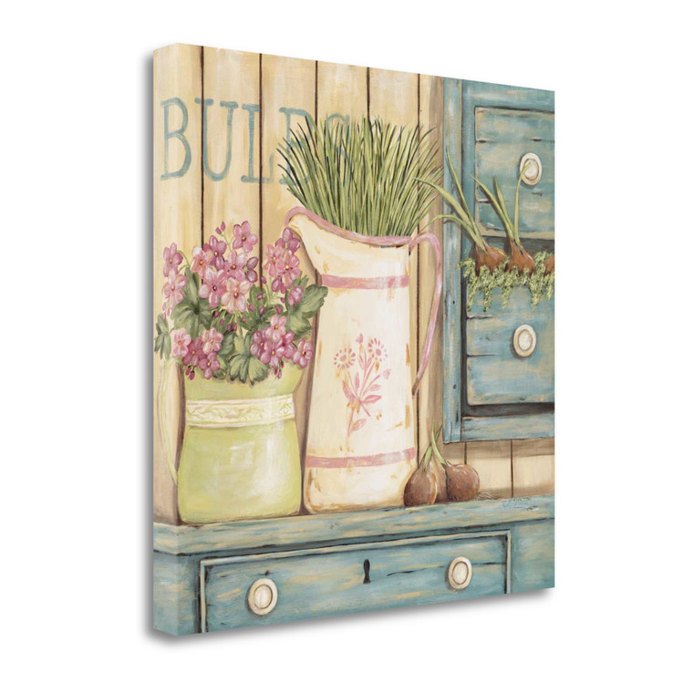 Bulbs 2 Wrapped Canvas Print Living Room Wall Art - 606114352778