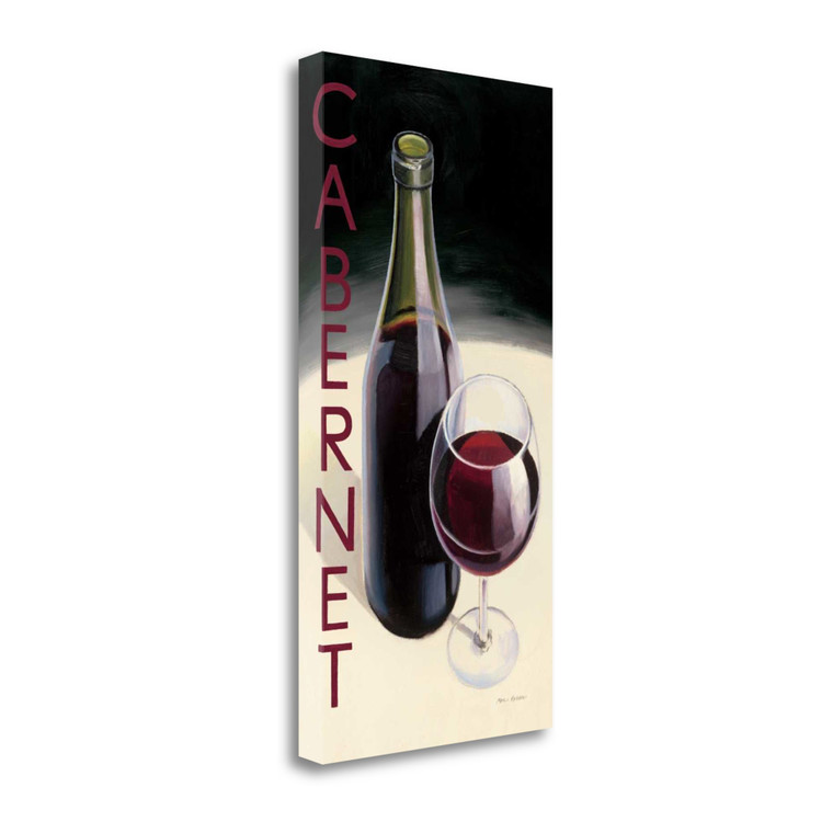 Cabernet 4 Wrapped Canvas Print Living Room Wall Art - 606114426158
